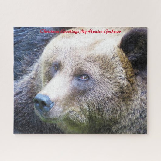 クリスマスグリーティングマイハンターギャザー ジグソーパズル (横)