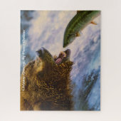 クリスマスグリーティングマイハンターギャザー ジグソーパズル (縦)