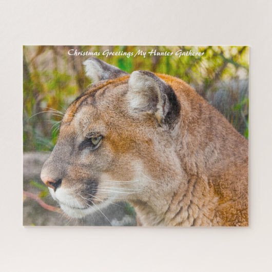クリスマスグリーティングマイハンターギャザー ジグソーパズル (横)