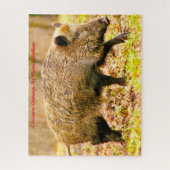 クリスマスグリーティングマイハンターギャザー ジグソーパズル (縦)