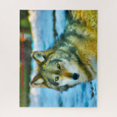 クリスマスグリーティングマイハンターギャザー ジグソーパズル (縦)