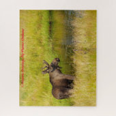 クリスマスグリーティングマイハンターギャザー ジグソーパズル (縦)