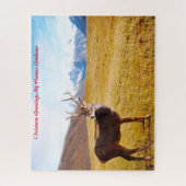 クリスマスグリーティングマイハンターギャザー ジグソーパズル (縦)