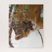 クリスマスグリーティングマイハンターギャザー ジグソーパズル (縦)