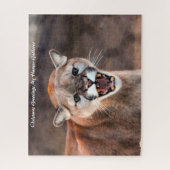 クリスマスグリーティングマイハンターギャザー ジグソーパズル (縦)