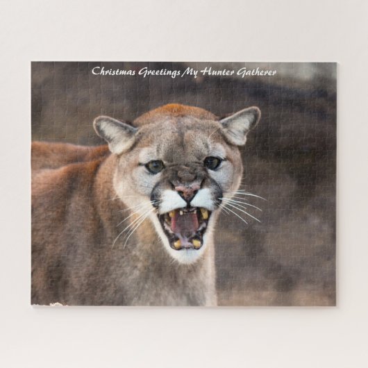 クリスマスグリーティングマイハンターギャザー ジグソーパズル (横)