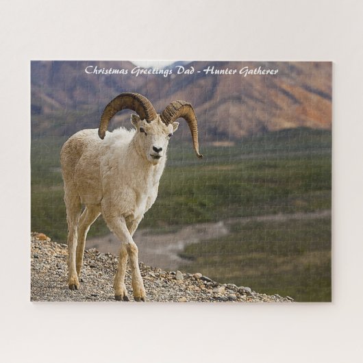 クリスマスグリーティングマイハンターギャザー ジグソーパズル (横)