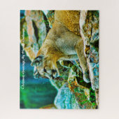 クリスマスグリーティングマイハンターギャザー ジグソーパズル (縦)