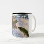 クリスマスグリーティングマイハンターギャザー ツートーンマグカップ (正面右)