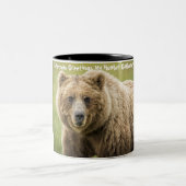 クリスマスグリーティングマイハンターギャザー ツートーンマグカップ (中央)