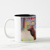 クリスマスグリーティングマイハンターギャザー ツートーンマグカップ (左)