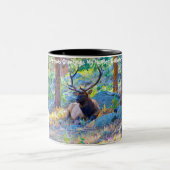 クリスマスグリーティングマイハンターギャザー ツートーンマグカップ (中央)