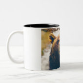 クリスマスグリーティングマイハンターギャザー ツートーンマグカップ (左)