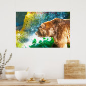 クリスマスグリーティングマイハンターギャザー ポスター (キッチン)