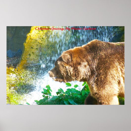 クリスマスグリーティングマイハンターギャザー ポスター (正面)