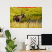 クリスマスグリーティングマイハンターギャザー ポスター (ホームオフィス)