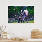 クリスマスグリーティングマイハンターギャザー ポスター (キッチン)