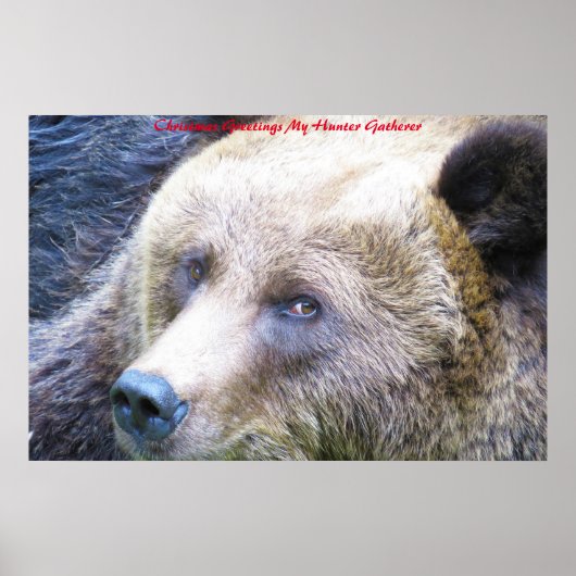 クリスマスグリーティングマイハンターギャザー ポスター (正面)