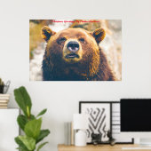 クリスマスグリーティングマイハンターギャザー ポスター (ホームオフィス)