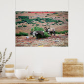 クリスマスグリーティングマイハンターギャザー ポスター (キッチン)