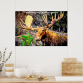 クリスマスグリーティングマイハンターギャザー ポスター (キッチン)