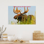 クリスマスグリーティングマイハンターギャザー ポスター (キッチン)