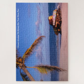 クリスマスグリーティング軍隊戦車プエルトリコ ジグソーパズル (縦)