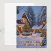 クリスマスグリーティング シーズンカード (正面/裏面)