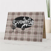 クリスマスグリーティング パープルフィンチ カード (裏面)