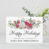 クリスマスグリーナリーホリデーグリーティングハガキ シーズンカード (スタンド正面)