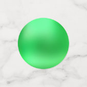 クリスマスグリーンとレッドテーブルの紙吹雪 コンフェッティ (スモール正面)