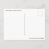 クリスマスグリーンの秘密のサンタ シーズンポストカード (裏面)