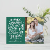 クリスマスグリーンの魔法 シーズンカード (スタンド正面)