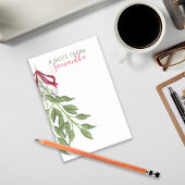 クリスマスグリーンエレガントリーホリデーカワイイカスタムー ポストイット