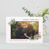 クリスマスグリーンカスタムリーの写真 シーズンカード (スタンド正面)