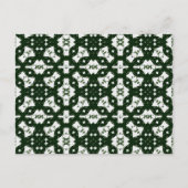 クリスマスグリーンガーランド ポストカード (正面)