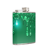 クリスマスグリーングリッター大人靴下スタッファー フラスク (右)