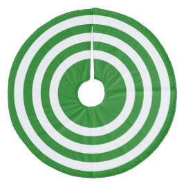 クリスマスグリーンストライプのツリースカート フリース ツリースカート