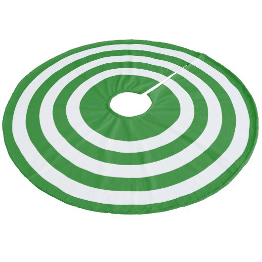 クリスマスグリーンストライプのツリースカート フリース ツリースカート (アングル)