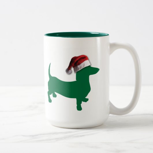 クリスマスグリーンダシュント ツートーンマグカップ (右)