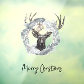 クリスマスグリーンツリー |メリークリスマス ウィンドウサイン (シート3)