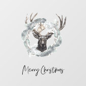 クリスマスグリーンツリー |メリークリスマス ウィンドウサイン (シート)