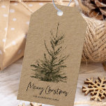 クリスマスグリーンツリー | Merry Christmas Giftラベル ギフトタグ<br><div class="desc">クリスマスグリーンツリー |メリークリスマス</div>