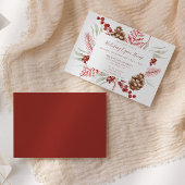 クリスマスグリーンフローラホリデーオープンハウス 招待状