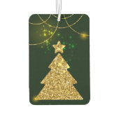 クリスマスグリーンホリデーグリッタースパークル カーエアーフレッシュナー (裏面)