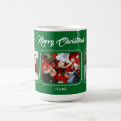 クリスマスグリーンマグカップ コーヒーマグカップ (中央)