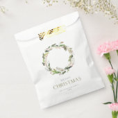 クリスマスグリーンリース フェイバーバッグ (封をした状態)