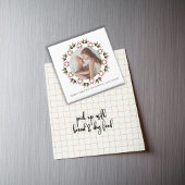 クリスマスグリーンリーホリーベリーリーフリース マグネット