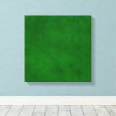 クリスマスグリーン無地のホリデーカラー背景 キャンバスプリント (インサイチュ (ウッドフロア))