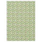 クリスマスグリーン葉パインズ、コーン&レッドベリー テーブルクロス (正面)